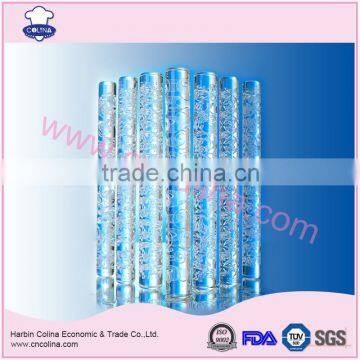 Rose and Heart Shape Fondant Cake Engraved Acrylic Rollin Pin photo-6