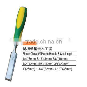 Good Quality of Wooden/plastic Handle Firmer Chisel 1/2"-161