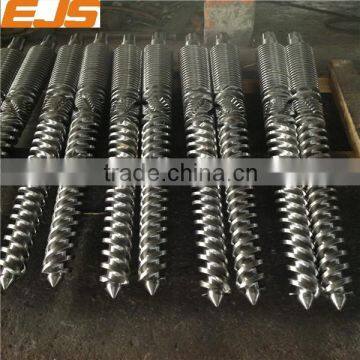 High-quality bimetallic parallel twin screw and barrel for PVC extrusion machine