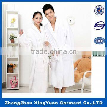 Average Size Customized Logo Cheap Cotton Waffle Hotel Bath Robe