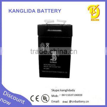 4v2.5ah battery Made in China full capacity sla