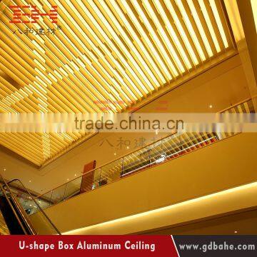 Cheap aluminum spandrel ceiling system aluminum profile ceiling