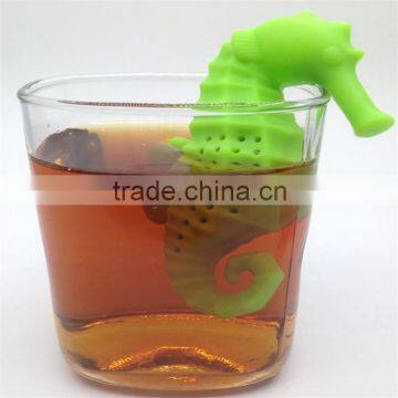 New Design Shape Sea Horder Shape Tea Infuser or Hippocampi Tea Infuser photo-4