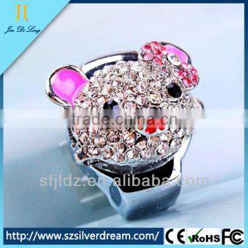 Fashion lovely girl's quartz ring girl watch