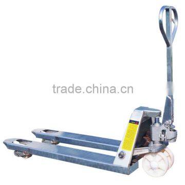 Galvanized Hand Pallet Jack for Corrosion Resistant Application