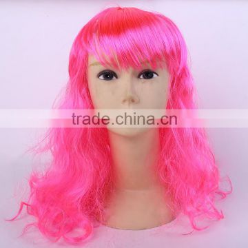 Cheap Synthetic Cosplay Party Red Hair Wigs