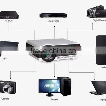 Cheap Price HD Projector Home Theater Projector Support Android WIFI With 3000 Lumens photo-6