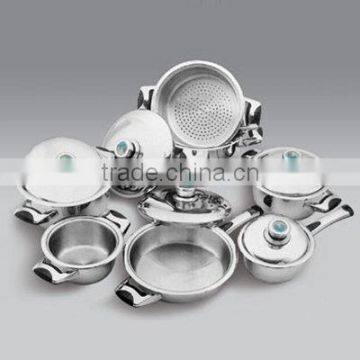 13pcs stainless steel cookware set