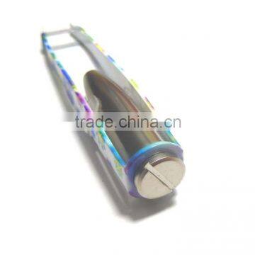 Flowers Pattern Tweezer With Led Light, Stainless Steel Tweezer, Light Tweezer, photo-5