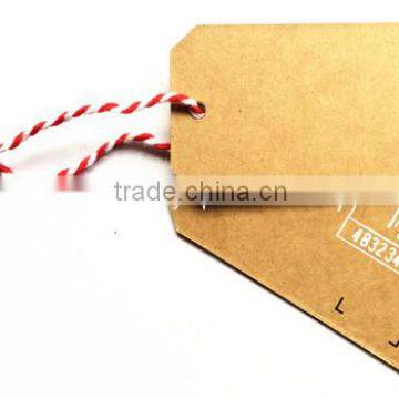 Custom Printing Brown Kraft Paper Garment Tag photo-5