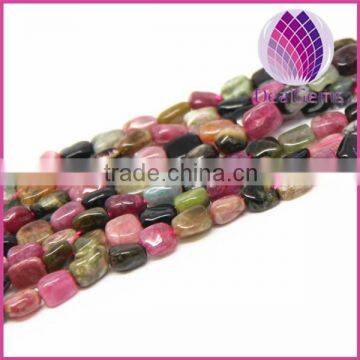 Natural tourmaline nugget shape loose beads