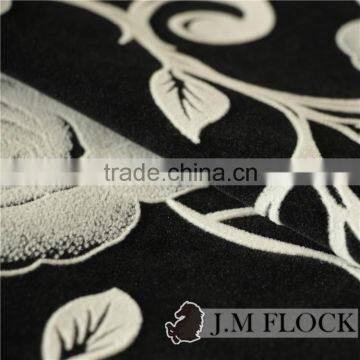 Manufacturer China Flocking Textiles High Quality Easy Cleaning Flocking Fabric for Sofa Bed