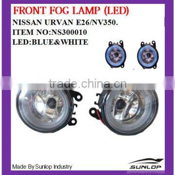 blue & white auto spare parts front fog lamp LED NS3000010 for NS Urvan E26/NV350 2013 up