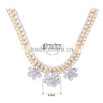 Summer Hot Selling Flower Necklace Girls Alloy Fashion Necklace photo-2