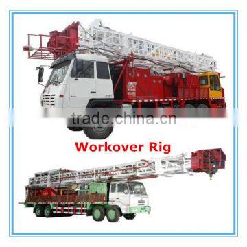 60t 350hp Workover Rig XJ350 for Oilfield