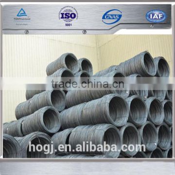 low price of 5.5mm hot rolled low carbon steel wire rod /steel wire rod on sale