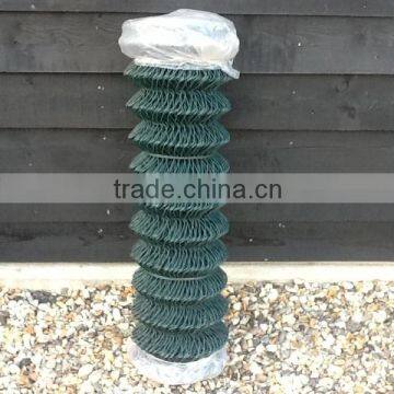 PVC coated chain link Fabric Fence, Galvanized chain link fence,pvc coated diamond wire mesh