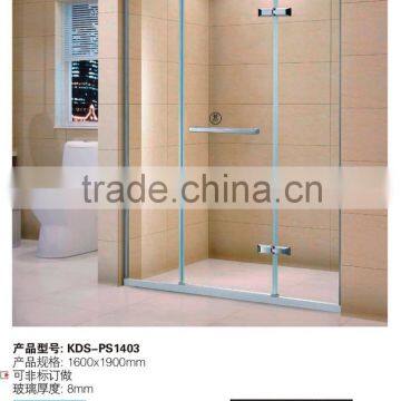 New arrival hot special 304 stainless steel Modern simple shower screens kades -PS1403 high quality shower room