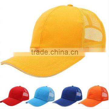 Top Quality plain mesh sports cap hat