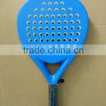 wooden beach tennis racket 100% carbon graphite 38mm paddle racket