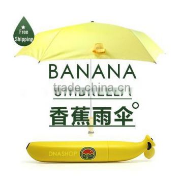 Banana Bottle Folding Umbrella