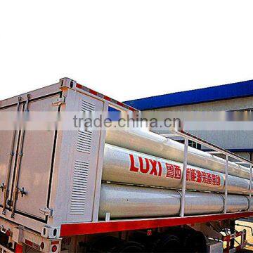 6804Nm3, 25Mpa, ISO11120 for CNG tube skid Container for transportation