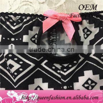 Hottest Flower Print Boy Briefs for Women Boy Shorts for Women Female Underwear photo-3