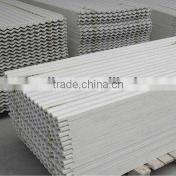 Anti corrosive composite 3 layer PVC corrugated roof sheet