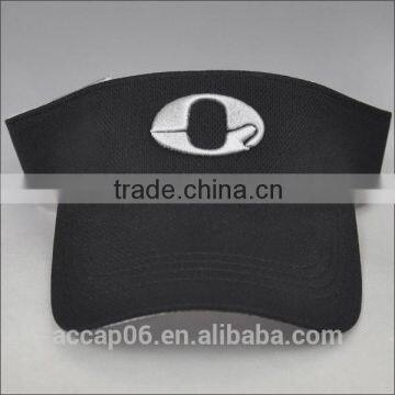 sunvisor hat/black sun visor