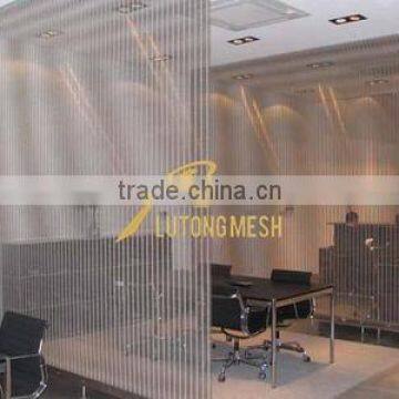 Decorative metal facade cladding mesh external wall cladding Room dividers