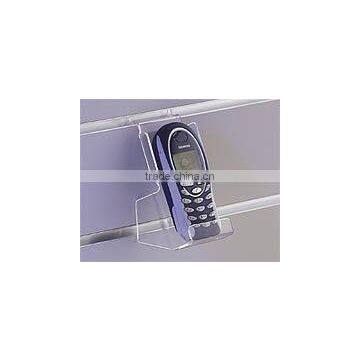 Slat-Wall Clear Acrylic Cellphone Display