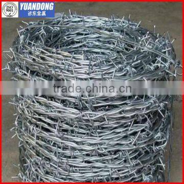 Galvanized barbed wire, barbed wire factory(best price)