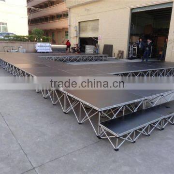 Manufacturer Price! Mobile Stage Lightweight With Heavy Loading Capacity Audience Risers photo-3