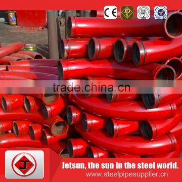 Fluid pipe API pressed bend pipe