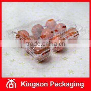 PVC 9 Compartment Clear Plastic Container for Tomato Passion Fruit