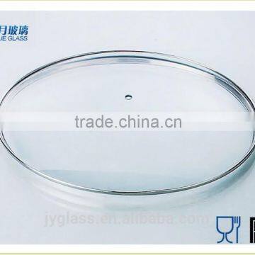 G type tempered glass lid for cooking pan