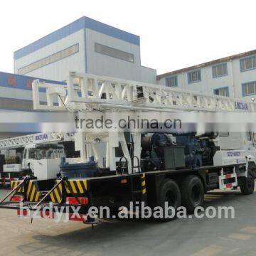 exported to Senegal 400m full hydraulic truck mounted water well drilling rig