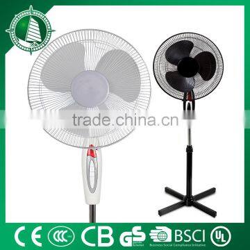 2016 floor stand fan 16 inch aluminium motor made in china