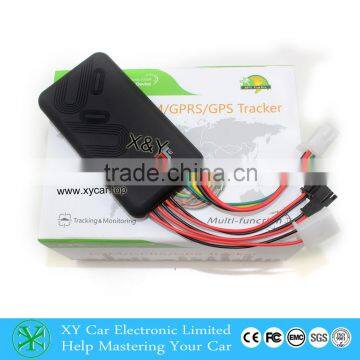 waterproof gps tracker sim card needed no service fees remotely shutdown vehicle with SOS MIC GSM XY-206BC