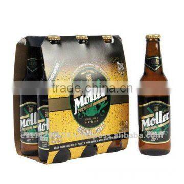 MOLLER Premium Lager Beer 5.0% bottled 24X33cl