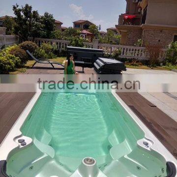 JY8601 Swimming Pool Hot Tub Combo Massage for 5 Person outdoor swim spa