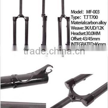 Trade assurance supplier full carbon mountain bike fork/ Carbon MTB fork/ carbon fork