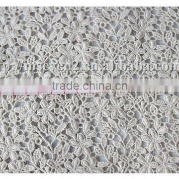 Fashion Designer Embroidered Organic Cotton Garment Fabric