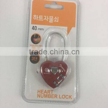 serviceable cute digital combination lock