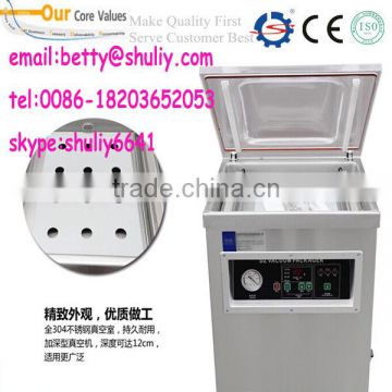 Double chamber vacuum packing machine DZ600/2S for sea food,salted meat,dry fish,pork,beef,rice