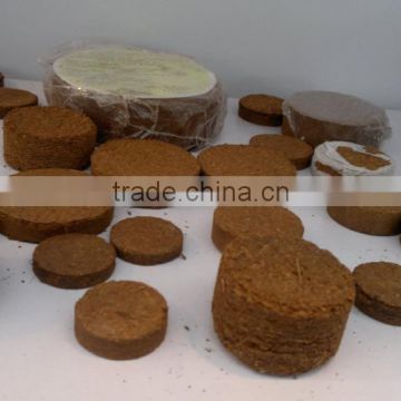 Coconut Cocopeat Block Tablets Making Machine