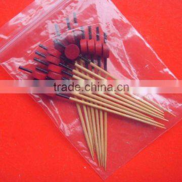 Bamboo Pick With Beads for Food