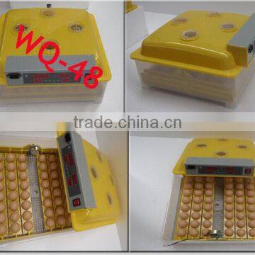 Wholesale prices 48 egg incubator