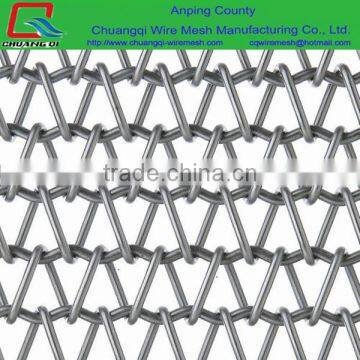 Metal conveyor belt mesh / stainless steel conveyor belt band for food making machine