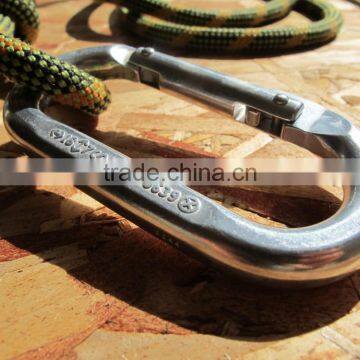 Recycled Climbing Rope & Carabiner Dog Leash - Red photo-4